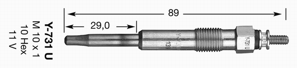 Glow Plug - 4275 NGK
